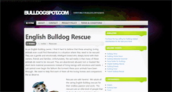 Desktop Screenshot of bulldogspot.com