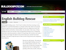 Tablet Screenshot of bulldogspot.com